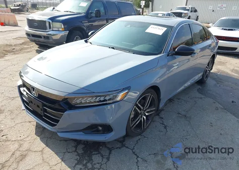 2022 Honda Accord Sport 2.0T из США, поврежденный, VIN 1HGCV2F34NA025482